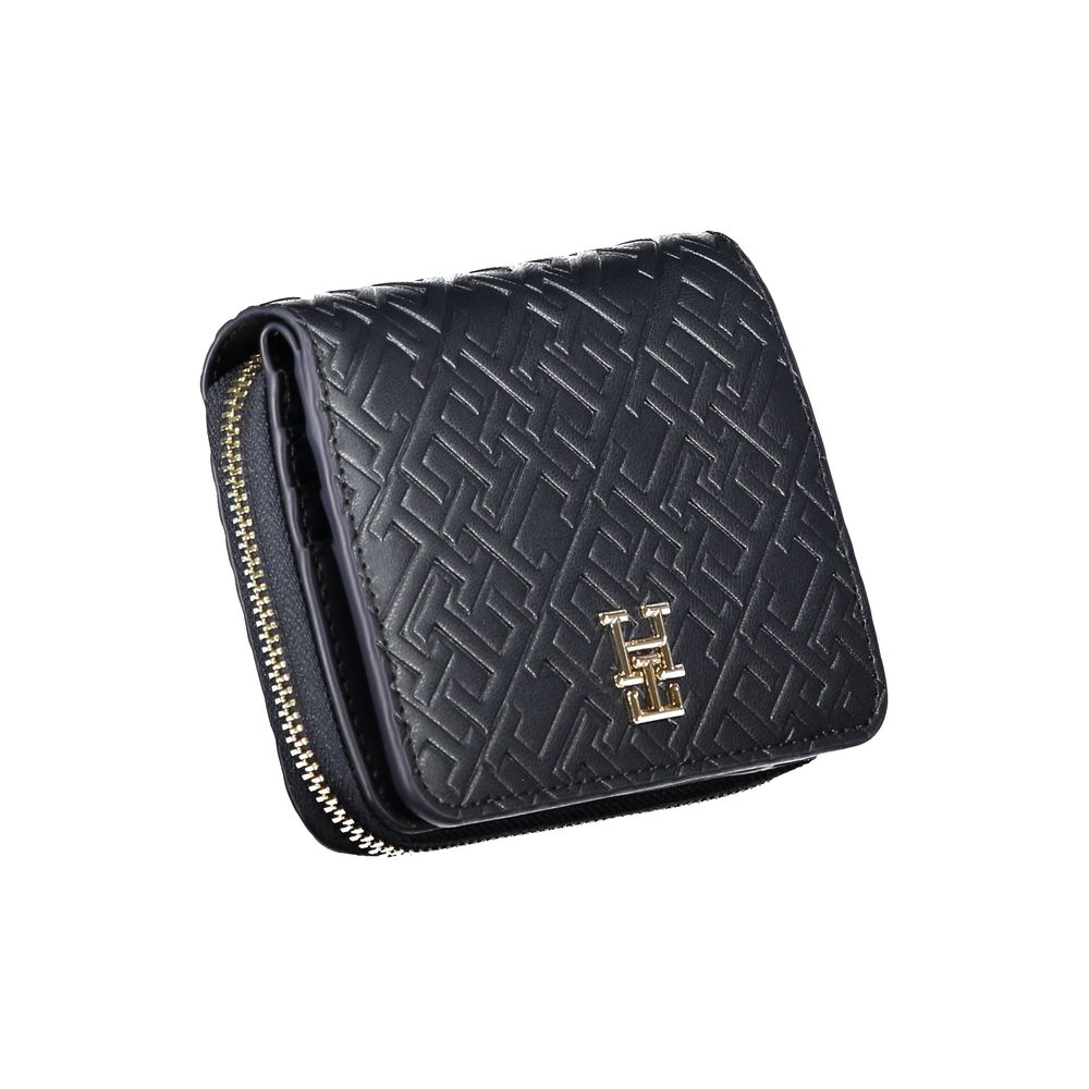 Blue Polyethylene Wallet - GLAMHUB BOUTIQUE 