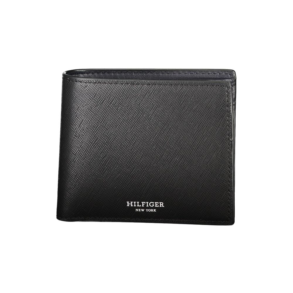 Black Leather Wallet - GLAMHUB BOUTIQUE 