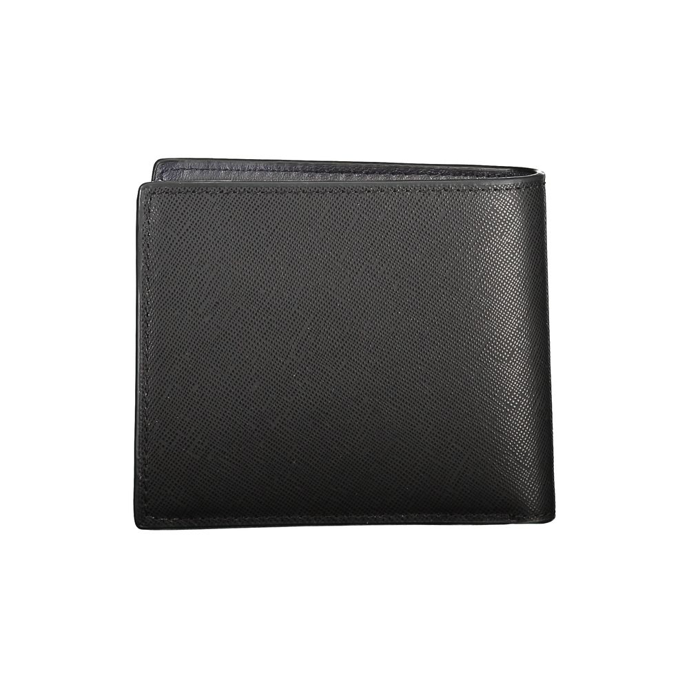 Black Leather Wallet - GLAMHUB BOUTIQUE 