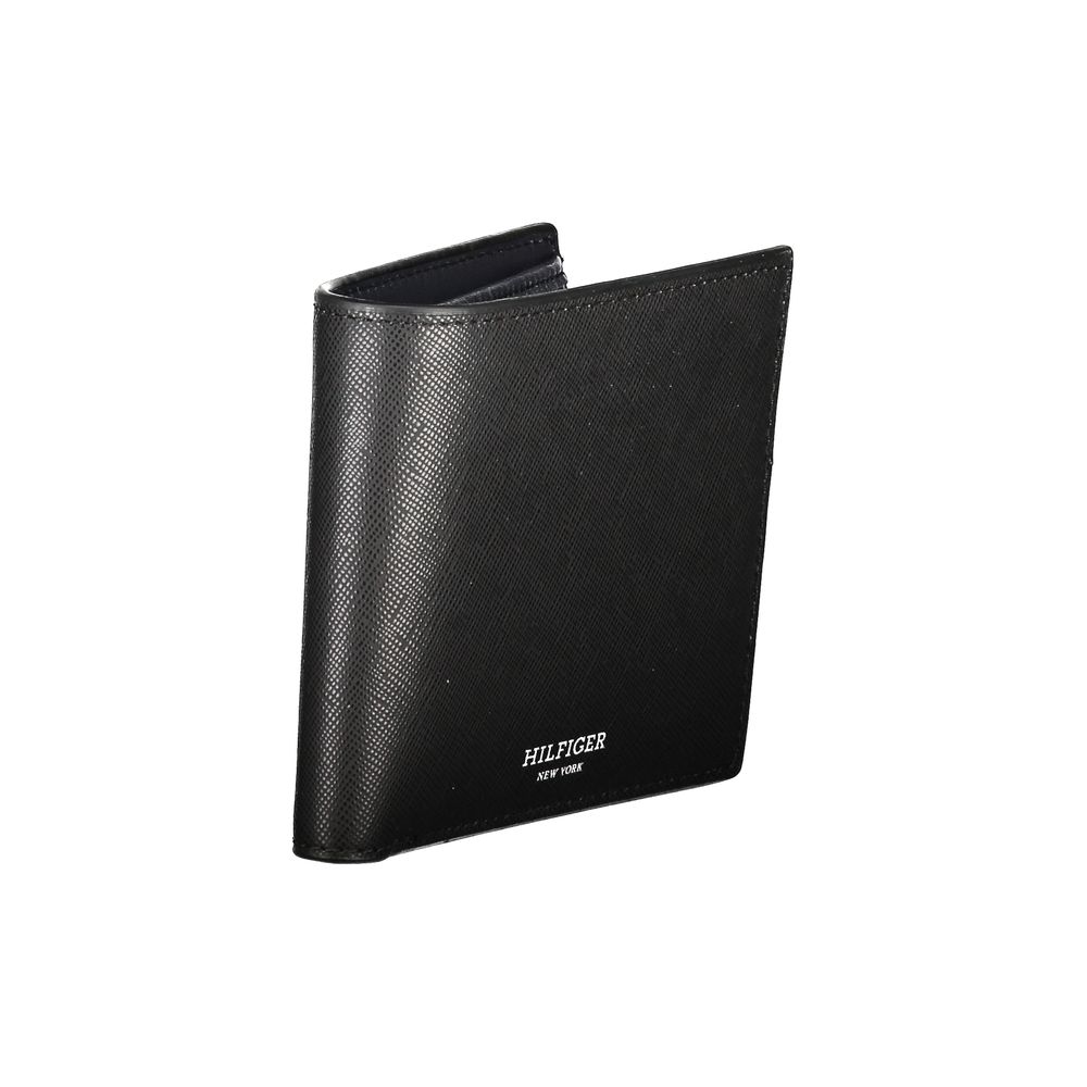 Black Leather Wallet - GLAMHUB BOUTIQUE 