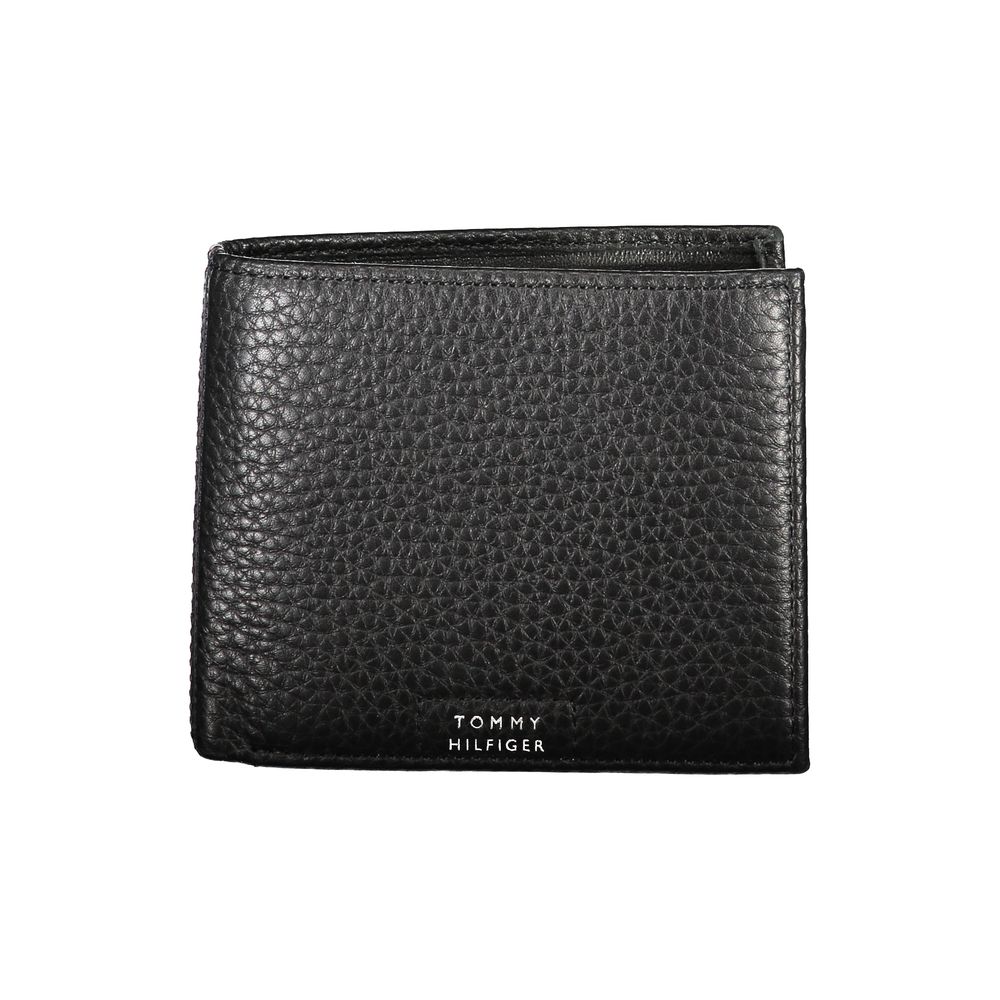 Black Leather Wallet - GLAMHUB BOUTIQUE 