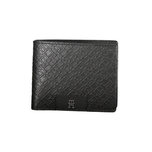 Black Leather Wallet - GLAMHUB BOUTIQUE 