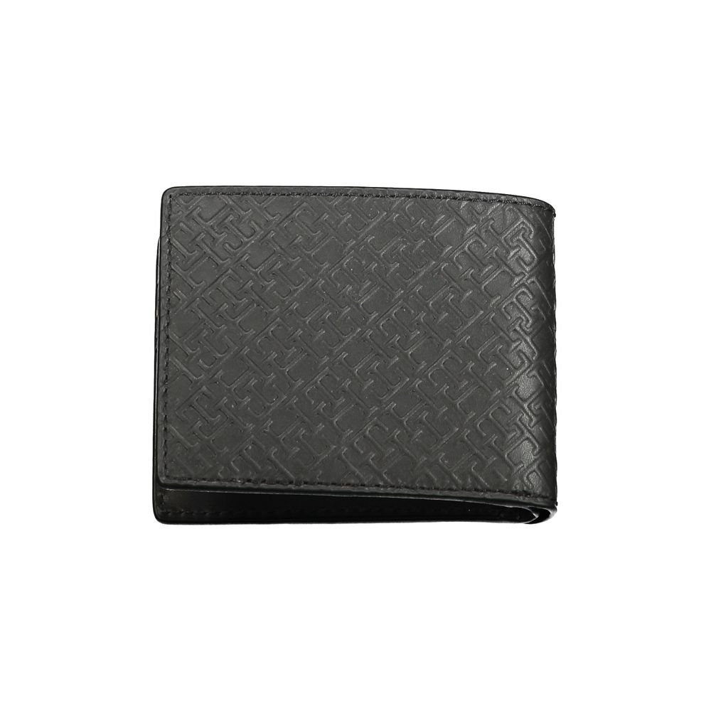 Black Leather Wallet - GLAMHUB BOUTIQUE 