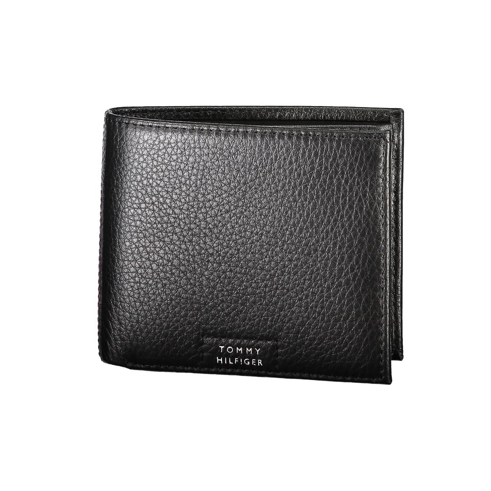 Black Leather Wallet - GLAMHUB BOUTIQUE 