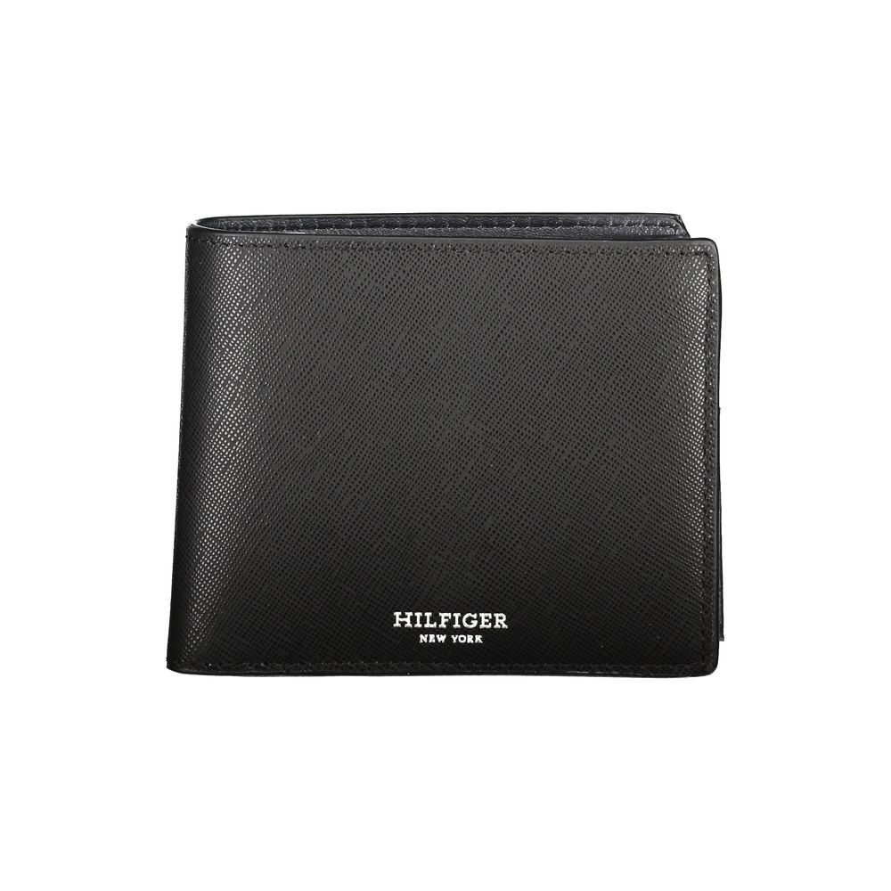 Black Leather Wallet - GLAMHUB BOUTIQUE 