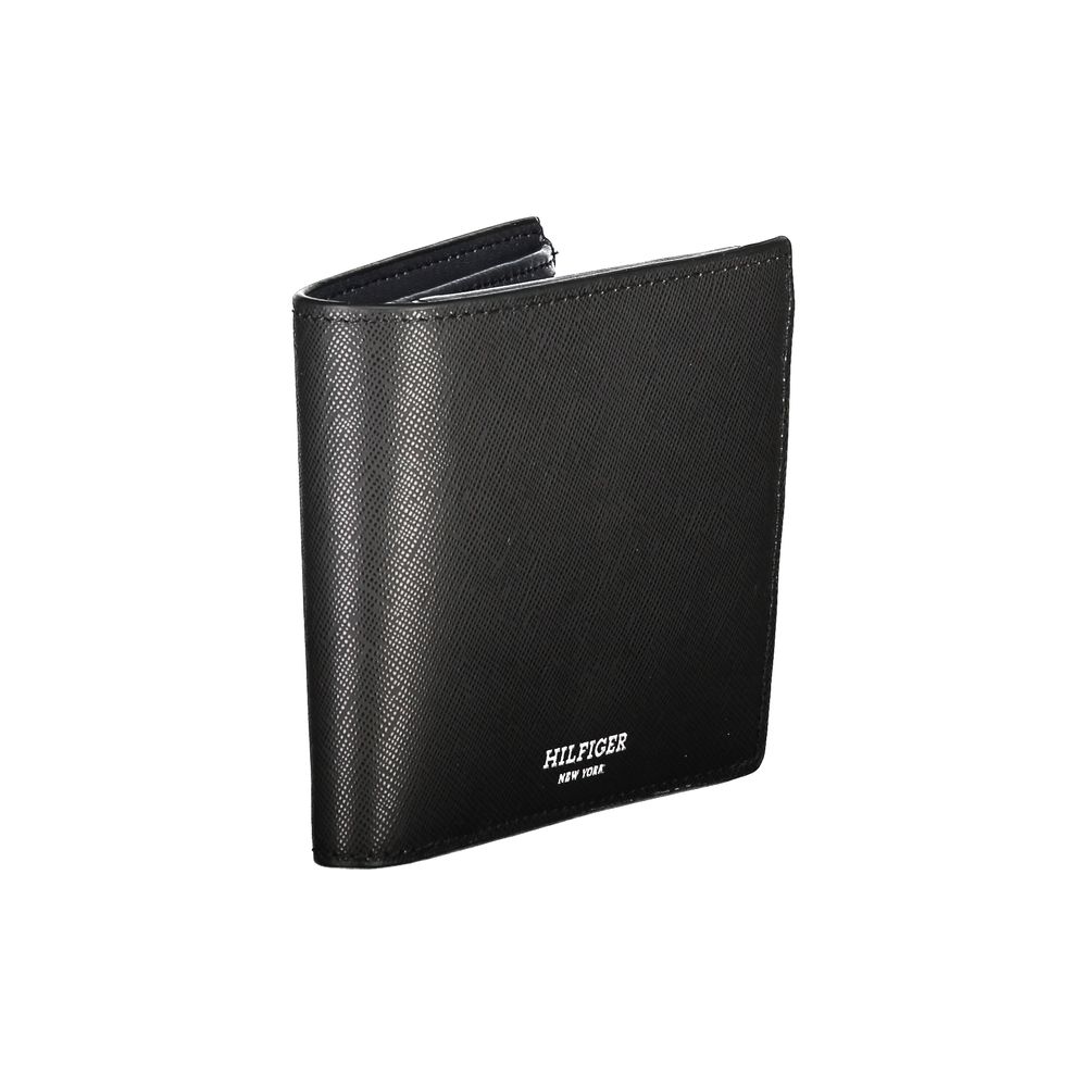 Black Leather Wallet - GLAMHUB BOUTIQUE 