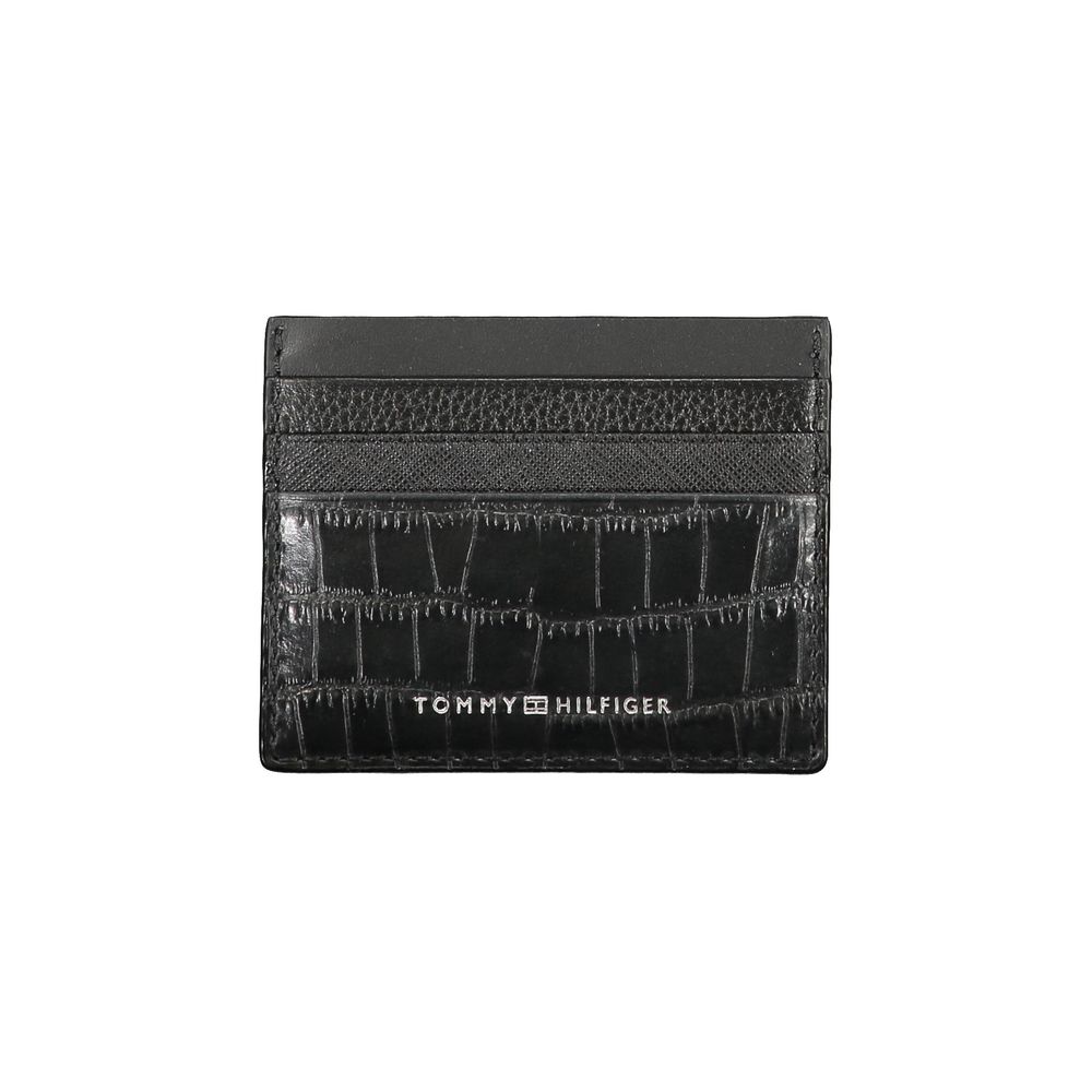 Black Leather Wallet - GLAMHUB BOUTIQUE 