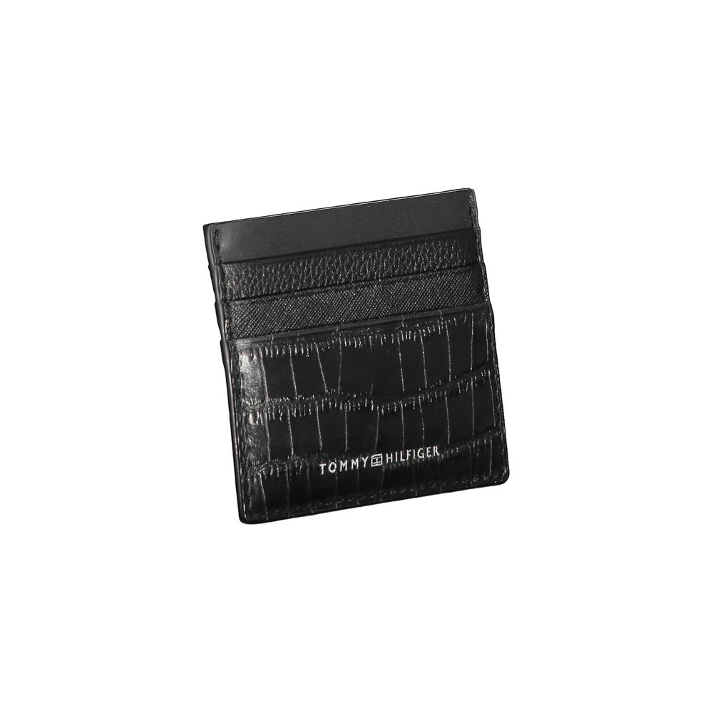 Black Leather Wallet - GLAMHUB BOUTIQUE 