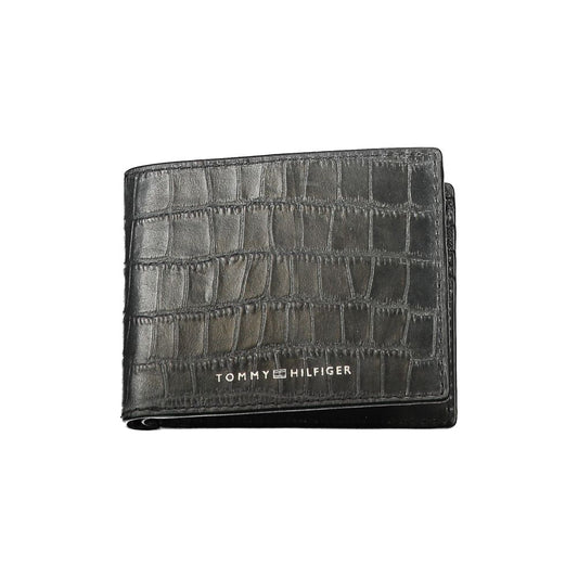 Black Leather Wallet - GLAMHUB BOUTIQUE 