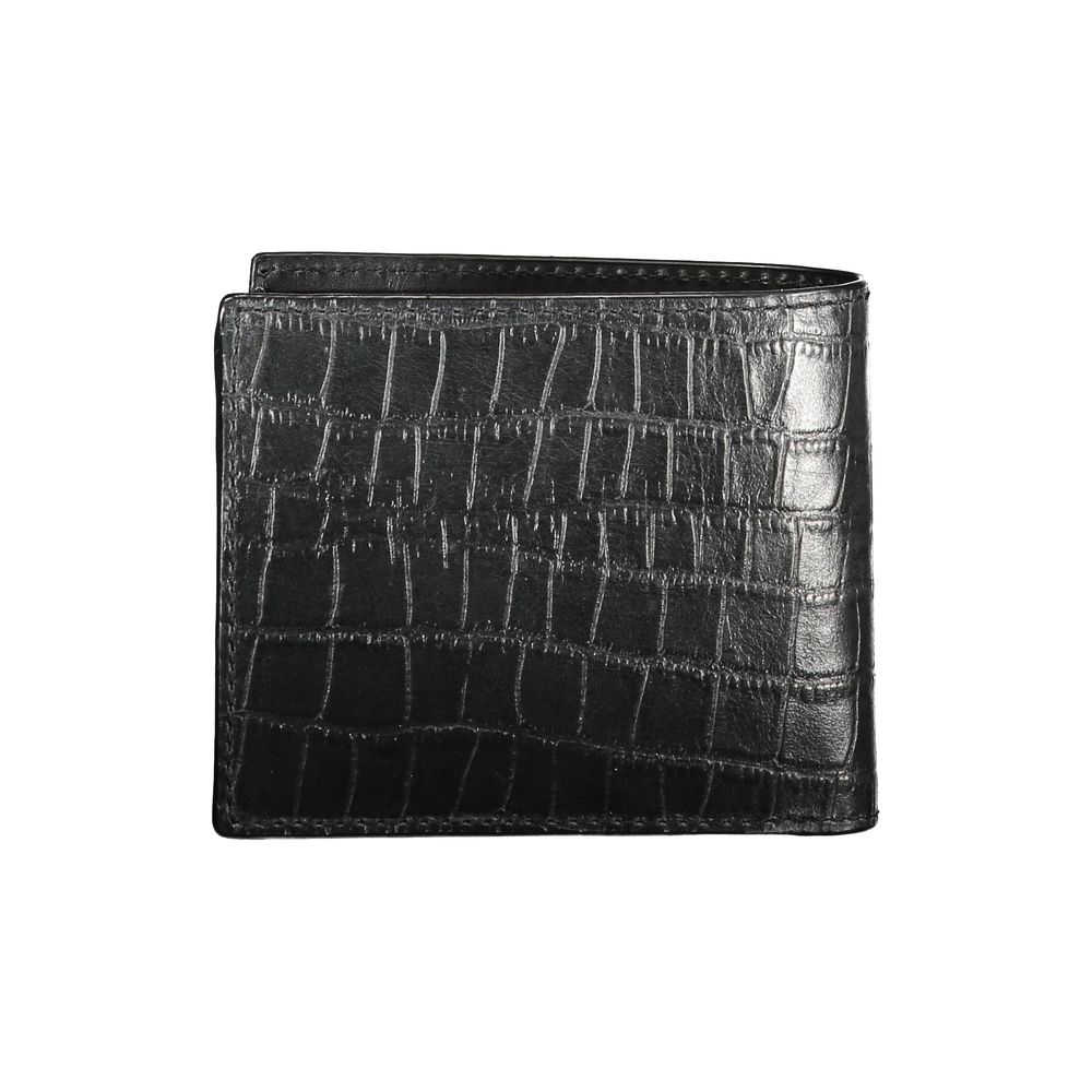 Black Leather Wallet - GlamHub Luxury and Icon Brand Clothing