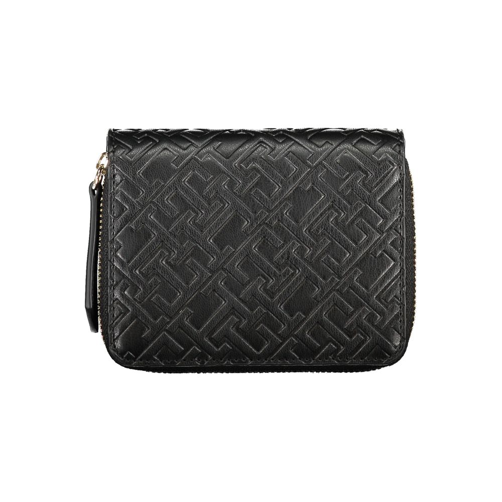 Black Polyethylene Wallet - GLAMHUB BOUTIQUE 