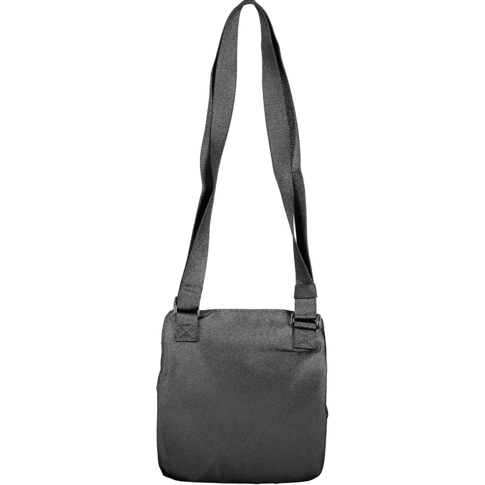 Black Polyester Shoulder Bag - GlamHub Luxury and Icon Brand Clothing