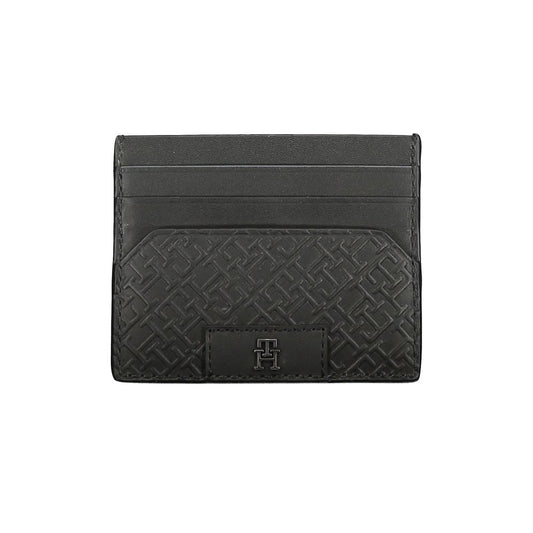 Black Leather Wallet - GLAMHUB BOUTIQUE 