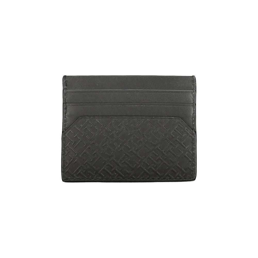 Black Leather Wallet - GLAMHUB BOUTIQUE 