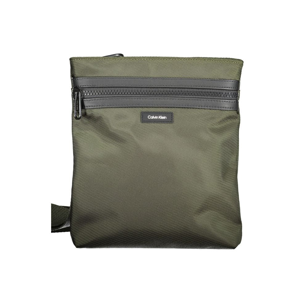 Green Polyester Shoulder Bag - GLAMHUB BOUTIQUE 