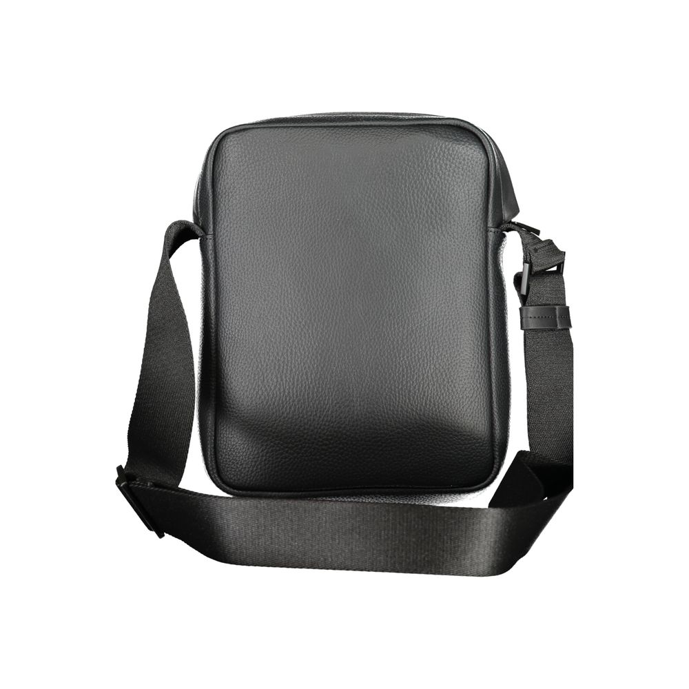 Black Polyester Shoulder Bag - GLAMHUB BOUTIQUE 