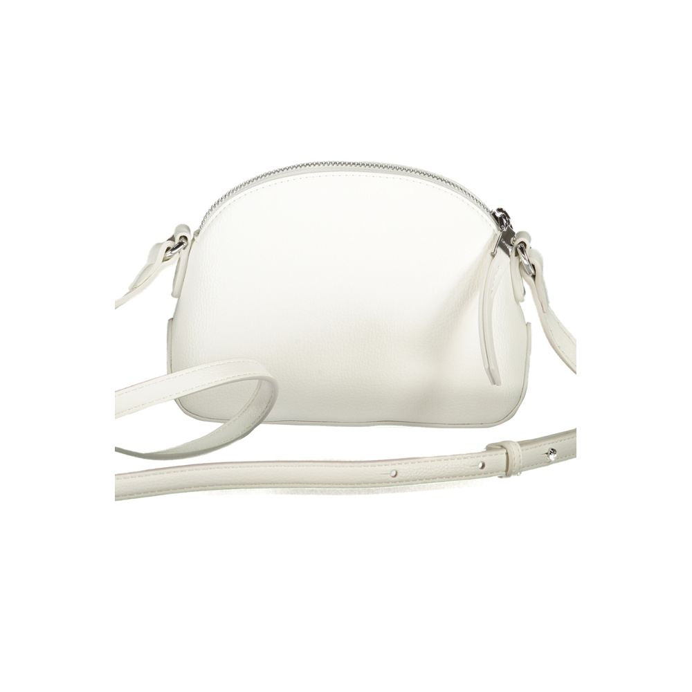 White Polyethylene Handbag - GLAMHUB BOUTIQUE 