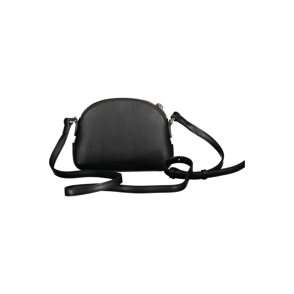 Black Polyethylene Handbag - GLAMHUB BOUTIQUE 