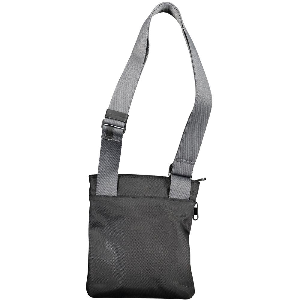 Black Polyester Shoulder Bag - GLAMHUB BOUTIQUE 