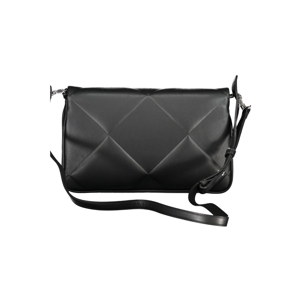 Black Cotton Handbag - GLAMHUB BOUTIQUE 