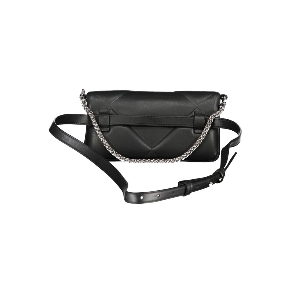 Black Cotton Handbag - GLAMHUB BOUTIQUE 