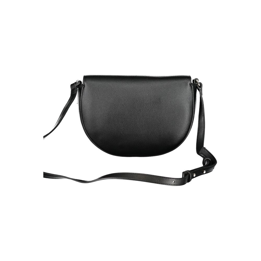 Black Polyethylene Handbag - GLAMHUB BOUTIQUE 