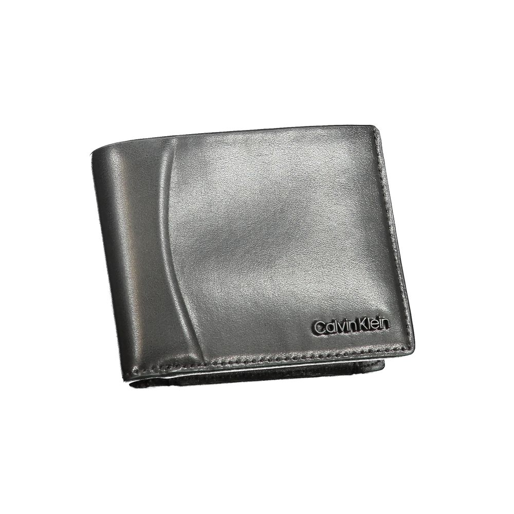 Black Leather Wallet - GLAMHUB BOUTIQUE 