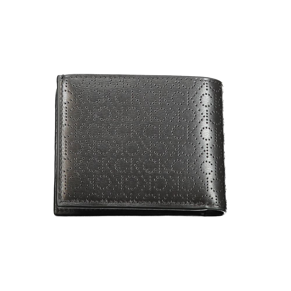 Black Leather Wallet - GLAMHUB BOUTIQUE 