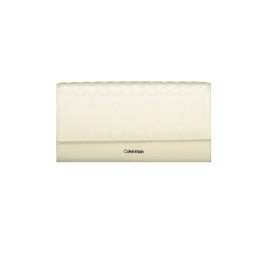 Beige Polyester Wallet - GLAMHUB BOUTIQUE 