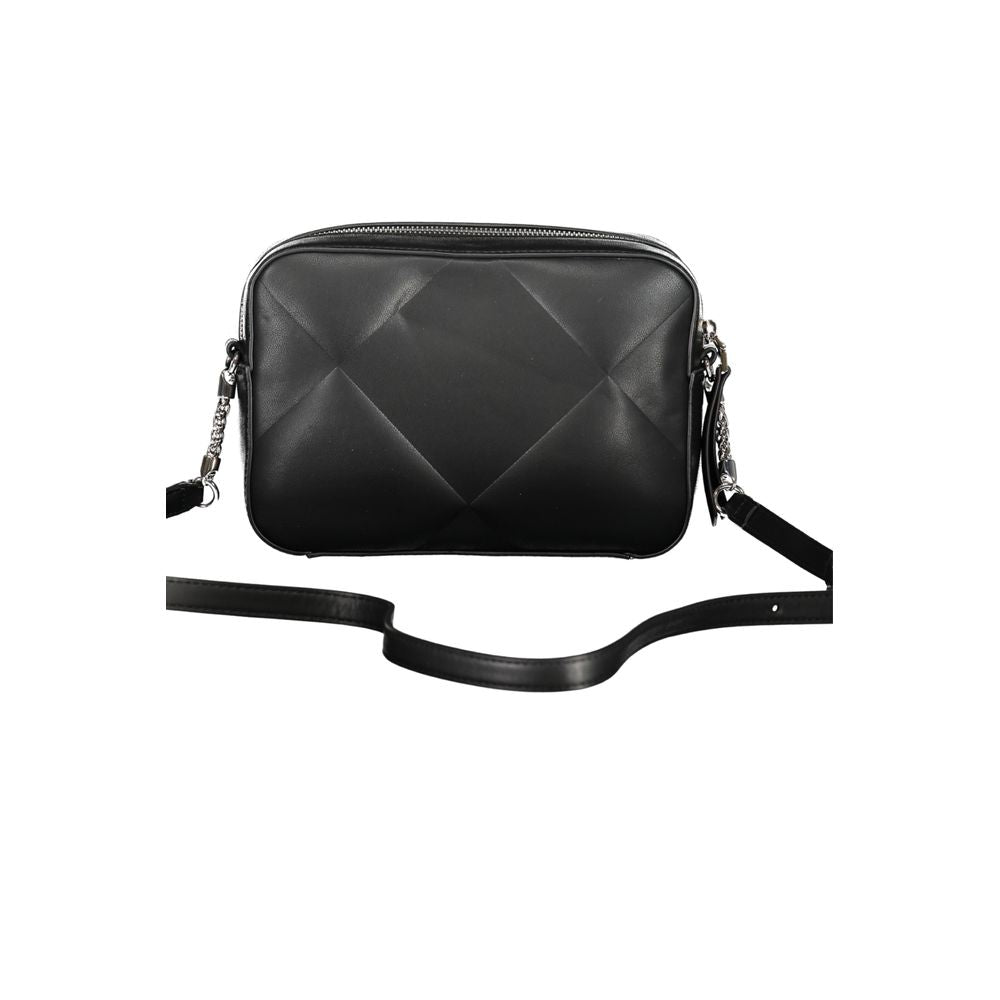 Black Cotton Handbag - GLAMHUB BOUTIQUE 