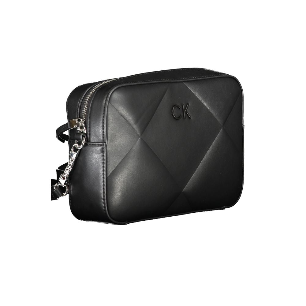 Black Cotton Handbag - GLAMHUB BOUTIQUE 