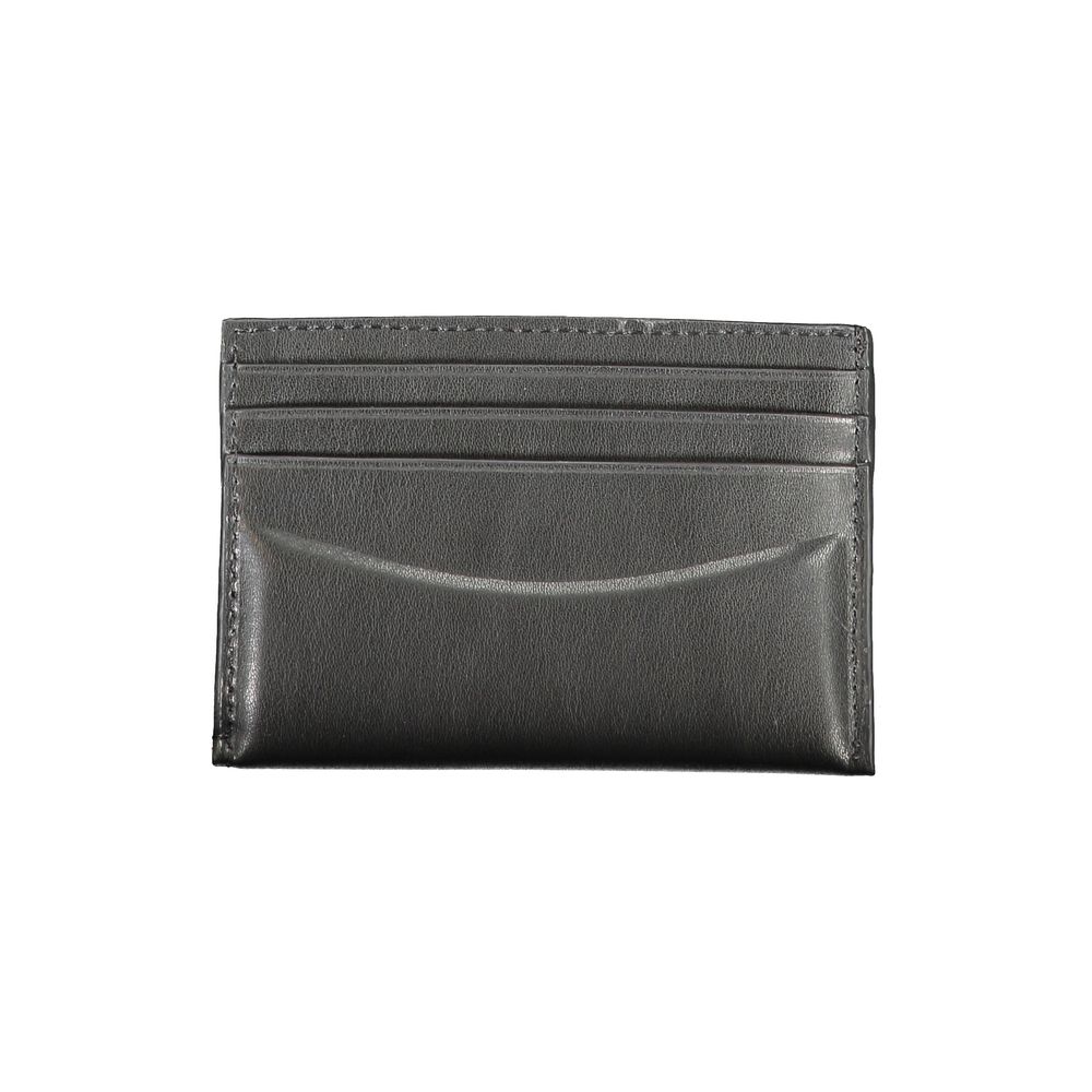 Black Leather Wallet - GLAMHUB BOUTIQUE 