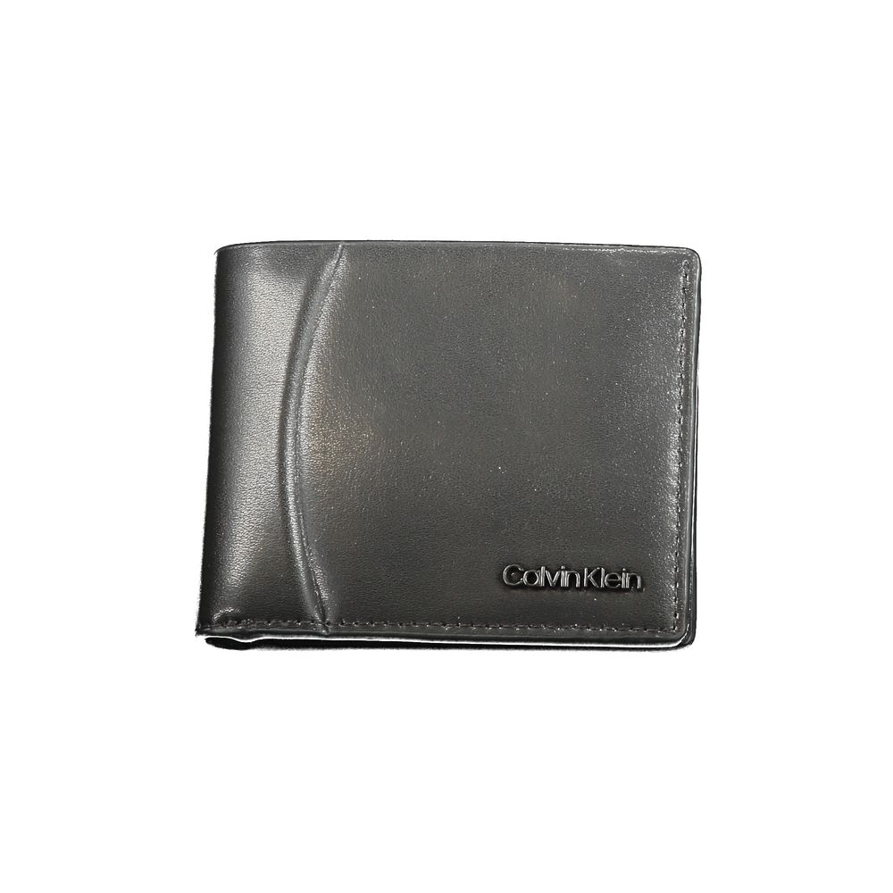 Black Leather Wallet - GLAMHUB BOUTIQUE 