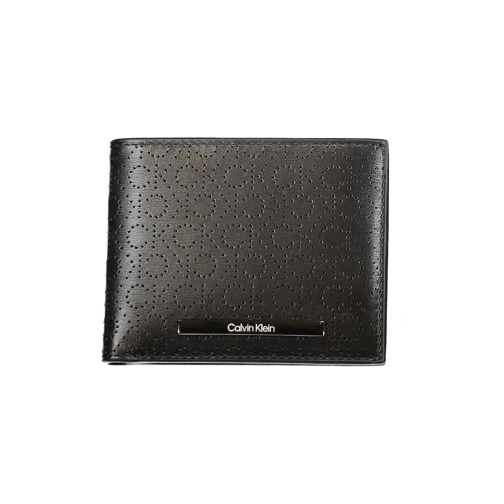 Black Leather Wallet - GLAMHUB BOUTIQUE 