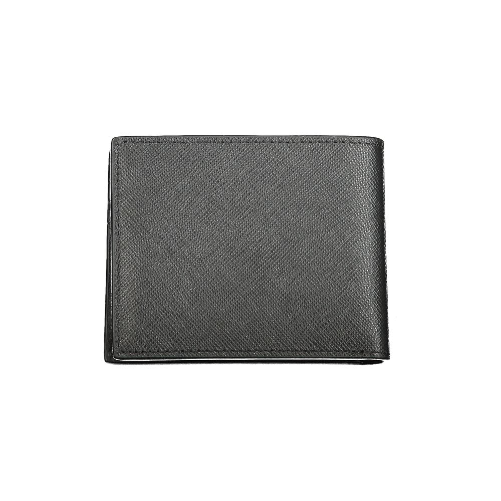 Black Leather Wallet - GLAMHUB BOUTIQUE 