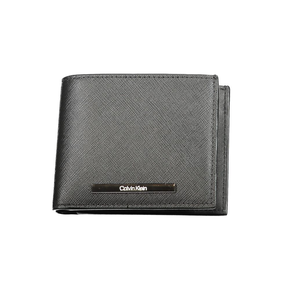 Black Leather Wallet - GLAMHUB BOUTIQUE 