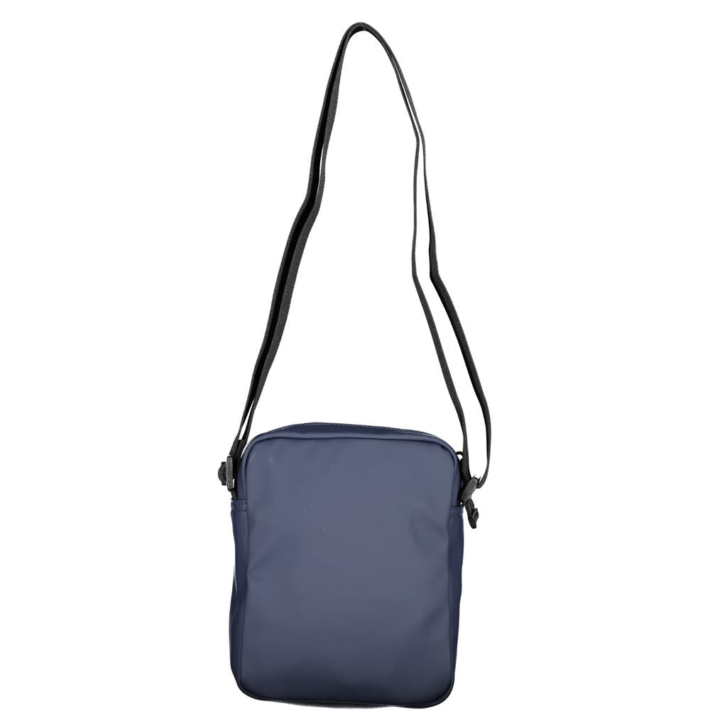 Blue Polyethylene Shoulder Bag - GlamHub Luxury and Icon Brand Clothing