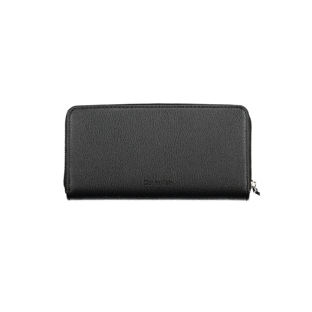 Black Polyethylene Wallet - GLAMHUB BOUTIQUE 