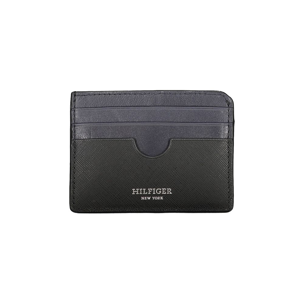 Black Leather Wallet - GLAMHUB BOUTIQUE 