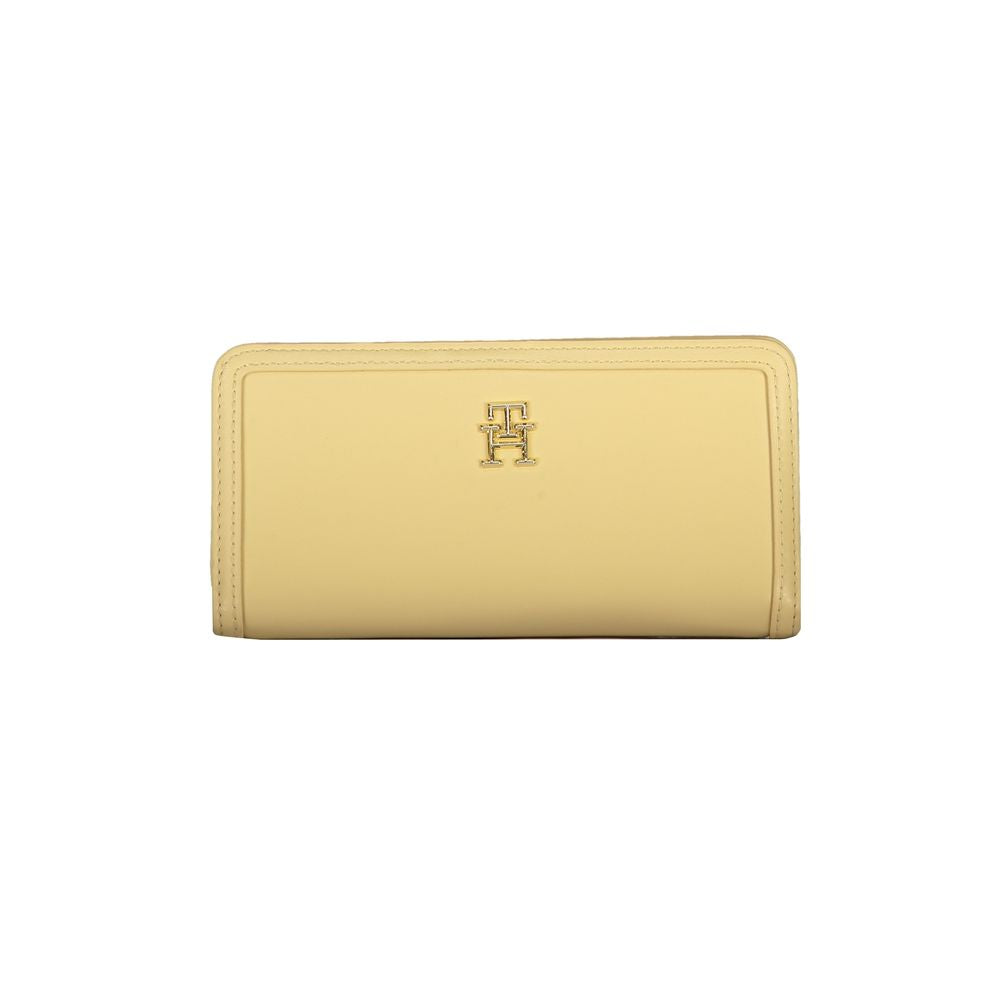 Beige Polyethylene Wallet - GLAMHUB BOUTIQUE 