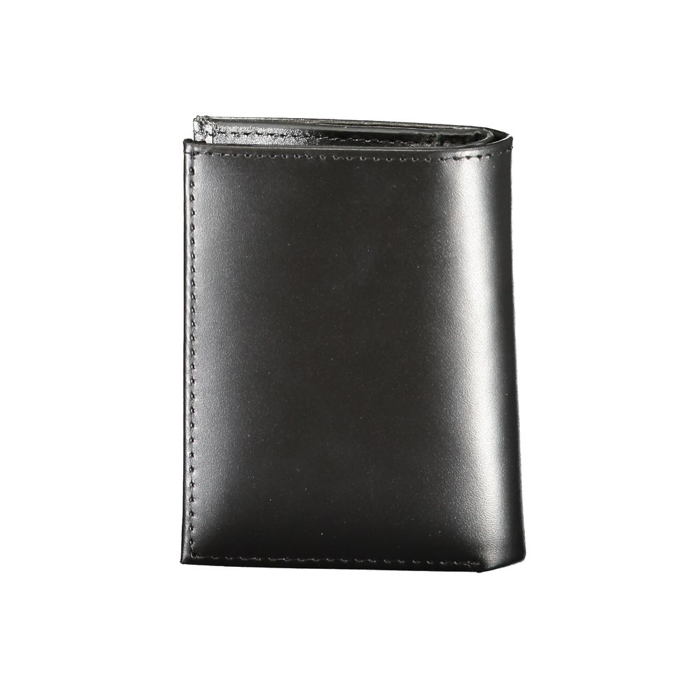 Black Leather Wallet - GLAMHUB BOUTIQUE 