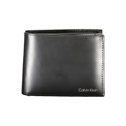 Black Leather Wallet - GLAMHUB BOUTIQUE 