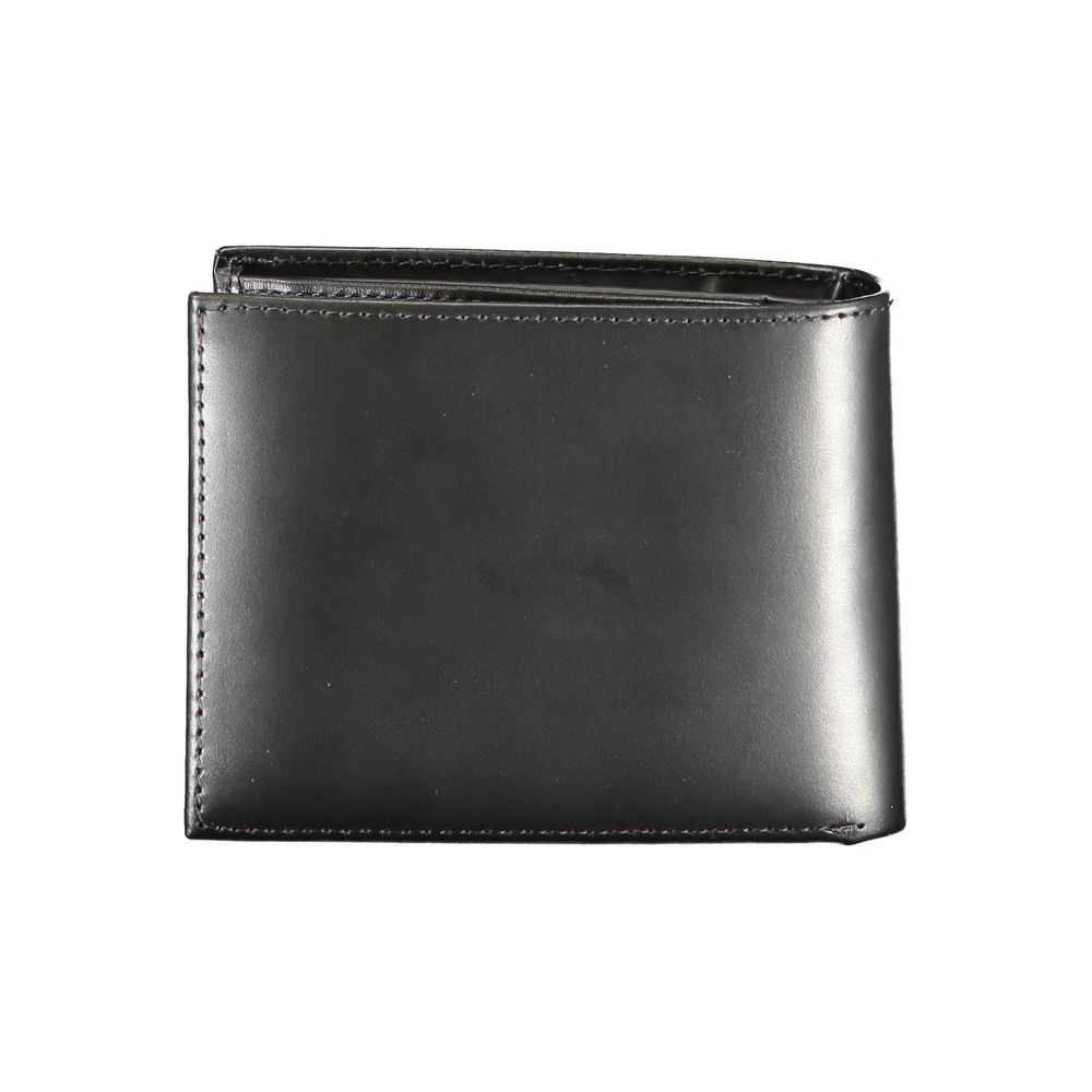 Black Leather Wallet - GLAMHUB BOUTIQUE 