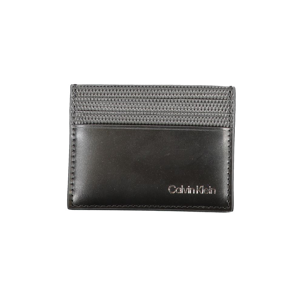 Black Leather Wallet - GLAMHUB BOUTIQUE 