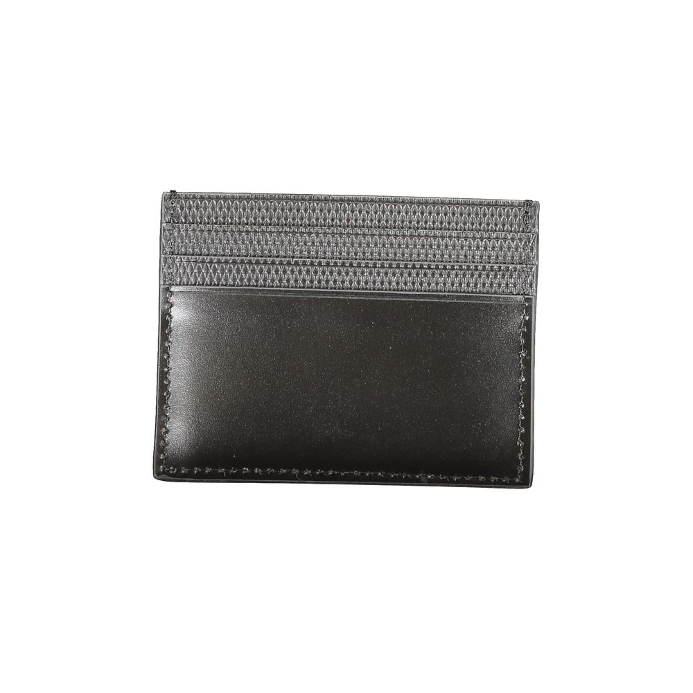 Black Leather Wallet - GLAMHUB BOUTIQUE 