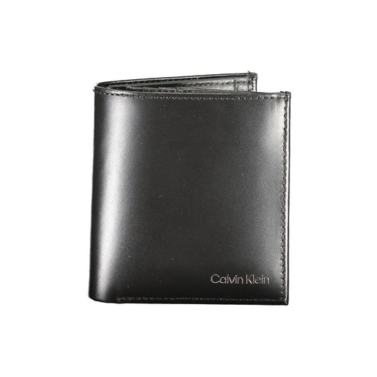 Black Leather Wallet - GLAMHUB BOUTIQUE 