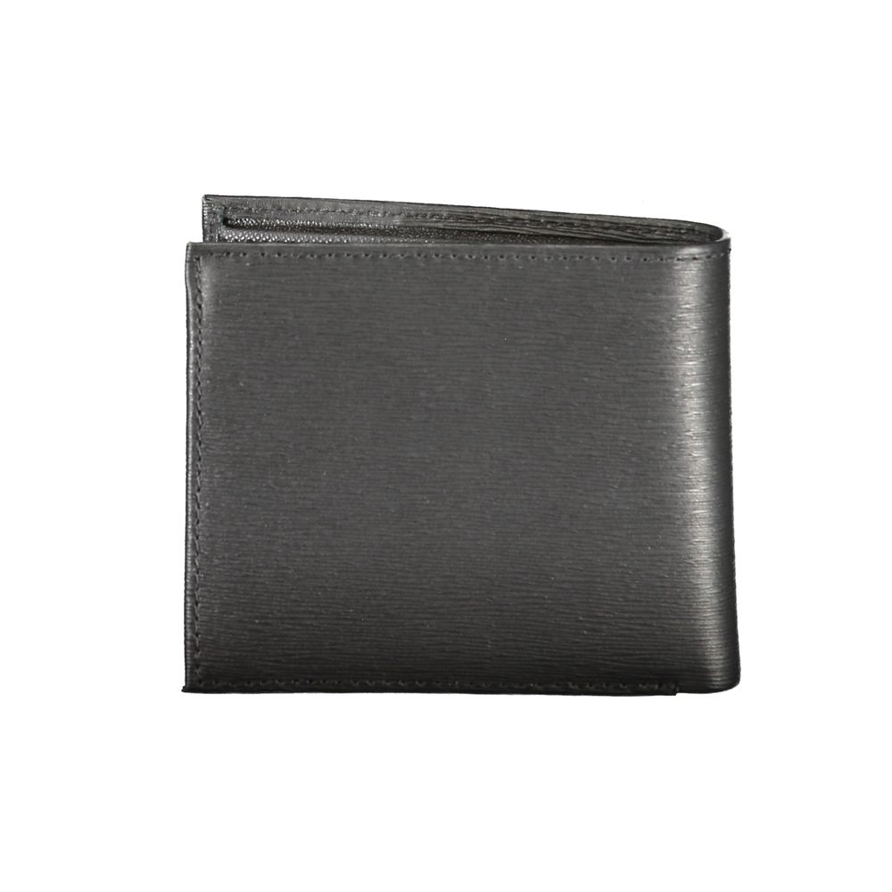 Black Leather Wallet - GlamHub Luxury and Icon Brand Clothing