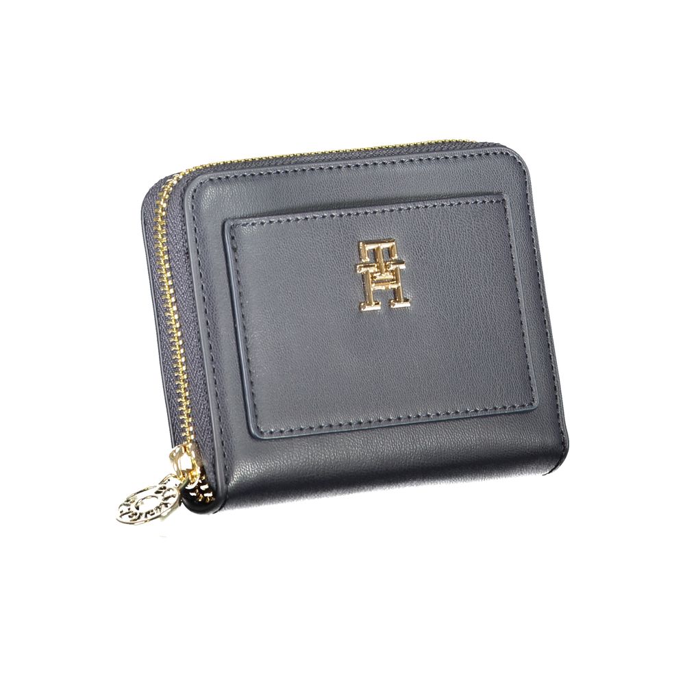 Blue Polyethylene Wallet - GLAMHUB BOUTIQUE 