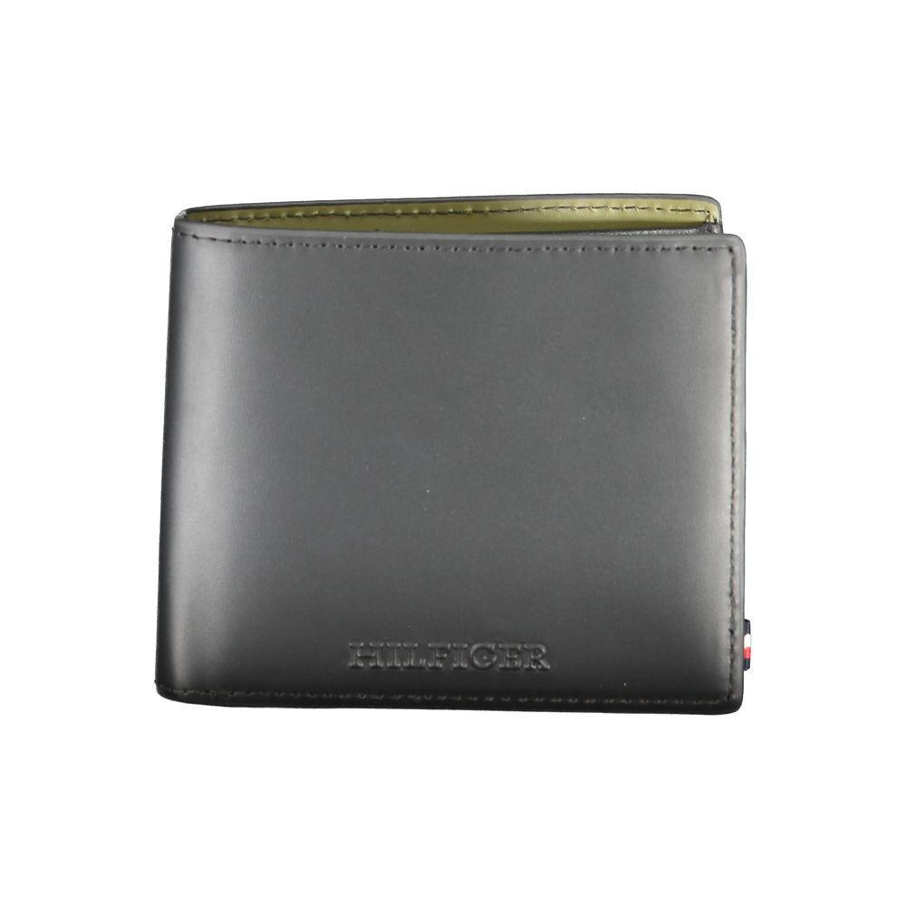 Black Leather Wallet - GLAMHUB BOUTIQUE 