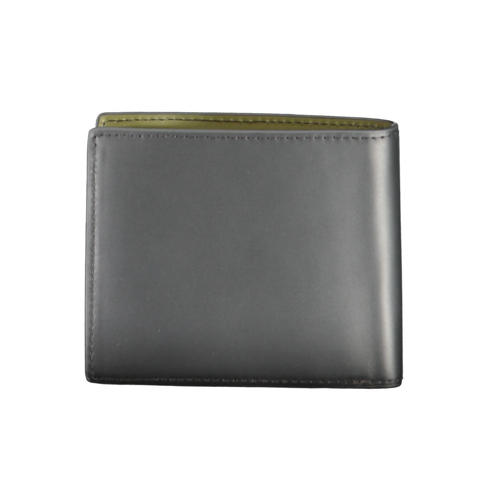 Black Leather Wallet - GLAMHUB BOUTIQUE 